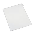 Avery Legal Pre-Printed Paper Dividers, Side Tab #2, White, Allstate Style, Letter Size, 25/Pack (82