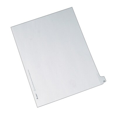 Allstate® Numerical Individual Set, Tab 26