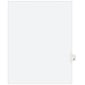 Avery Legal Pre-Printed Paper Dividers, Side Tab S, White, Avery Style, Letter Size, 25/Pack (01419)