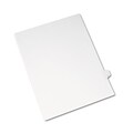 Avery Allstate Style Legal Dividers, Tab U, 8.5 x 11, White, 25/Pack (82183)