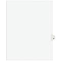 Avery Legal Pre-Printed Paper Dividers, Side Tab Q, White, Avery Style, Letter Size, 25/Pack (01417)