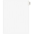 Avery Style Exhibit K Divider, 26-Tab, White, 25/Pack (01381)
