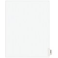 Avery Style Exhibit T Divider, 26-Tab, White, 25/Pack (01390)
