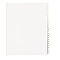 Avery Allstate Numbers 1 - 25 Paper Dividers, 25-Tab, White (01701)