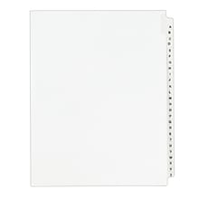 Avery Legal Pre-Printed Paper Divider Collated Set, A-Z Tabs, White, Avery Style, Letter Size (01400