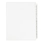 Avery Pre-Printed A-Z Paper Dividers, White, 1/St (1400)