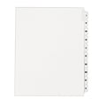 Avery Legal Pre-Printed Paper Divider Collated Set, I-X Tabs, White, Allstate Style, Letter Size (82