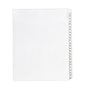 Avery Legal Pre-Printed Paper Divider Collated Set, 51-75 Tabs, White, Allstate Style, Letter Size  (01703)