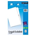 Avery Premium Collated Legal Paper Dividers, 1-25 & Table of Content Tabs, White, Avery Style, Legal