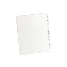 Avery Premium Collated Legal Paper Dividers, 51-75 & Table of Content Tabs, White, Avery Style, Lett