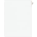 Avery Individual Legal Numeric Dividers, 1-Tab, #1, Clean White, 25/Pack (11911)
