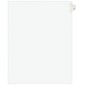 Avery Legal Pre-Printed Paper Dividers, Side Tab #1, White, Avery Style, Letter Size, 25/Pack (11911)