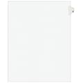 Avery Legal Pre-Printed Paper Dividers, Side Tab #2, White, Avery Style, Letter Size, 25/Pack (11912