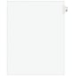 Avery Legal Pre-Printed Paper Dividers, Side Tab #2, White, Avery Style, Letter Size, 25/Pack (11912)