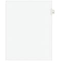 Avery Legal Pre-Printed Paper Dividers, Side Tab #4, White, Avery Style, Letter Size, 25/Pack (11914