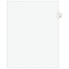 Avery Individual Numeric Paper Dividers, #5, White, 25/Pack (11915)