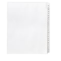 Avery Allstate Numbers 26 - 50 Paper Dividers, 25-Tab, White (01702)