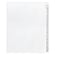 Avery Allstate Numbers 26 - 50 Paper Dividers, 25-Tab, White (01702)