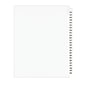 Avery Legal Pre-Printed Paper Divider Collated Set, 226-250 Tabs, White, Avery Style, Letter Size (01339)