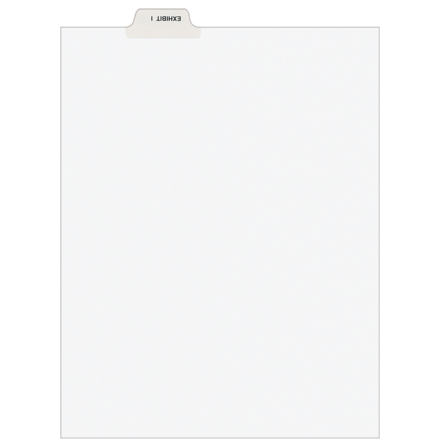 Avery Legal Pre-Printed Paper Dividers, Bottom Tab EXHIBIT I, White, Avery Style, Letter Size, 25/Pack (11948)