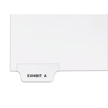 Avery Legal Pre-Printed Paper Dividers, Bottom Tab EXHIBIT A, White, Avery Style, Letter Size, 25/Pa