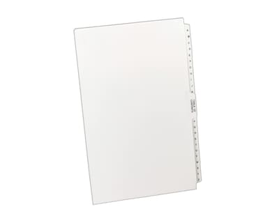 Avery Premium Collated Legal Paper Dividers, A-Z & Table of Contents Tabs, White, Avery Style, Legal