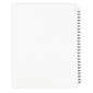 Avery Legal Pre-Printed Paper Divider Collated Set, 326-350 Tabs, White, Avery Style, Letter Size (01343)