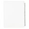Avery Legal Pre-Printed Paper Divider Collated Set, 326-350 Tabs, White, Avery Style, Letter Size (0