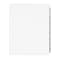 Avery Legal Pre-Printed Paper Divider Collated Set, 276-300 Tabs, White, Avery Style, Letter Size (0