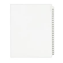 Avery Legal Pre-Printed Paper Divider Collated Set, 126-150 Tabs, White, Avery Style, Letter Size (0
