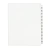 Avery Style Legal Numeric 126 - 150 Tab Paper Dividers, 25 Tabs, White (01335)