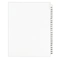 Avery Legal Pre-Printed Paper Divider Collated Set, 301-325 Tabs, White, Avery Style, Letter Size (0