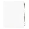 Avery Style Legal Numeric 301 - 325 Tab Paper Dividers, 25 Tabs, White (01342)