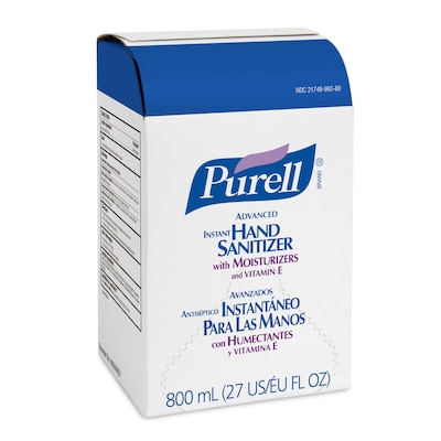 PURELL Gel Advanced Hand Sanitizer, 800 mL Refill (9657-12)