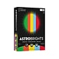 Astrobrights Eco 65 lb. Cardstock Paper, 8.5" x 11", Assorted Colors, 250 Sheets/Pack (98853)
