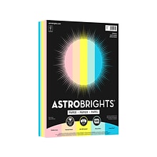 Astrobrights Colored Paper, 24 lbs., 8.5 x 11, Assorted Sprinkle Colors, 500 Sheets/Ream (91714)