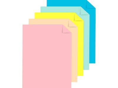 Astrobrights Colored Paper, 24 lbs., 8.5" x 11", Assorted Sprinkle Colors, 500 Sheets/Ream (91714)
