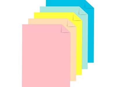 Astrobrights Colored Paper, 24 lbs., 8.5 x 11, Assorted Sprinkle Colors, 500 Sheets/Ream (91714)