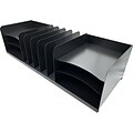 Huron Steel File Organizer, Black (HASZ0170)