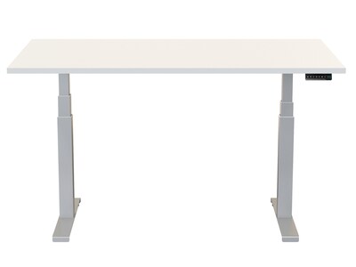 Fellowes Cambio 25-50 Height Adjustable Standing Desk, White (9788101)