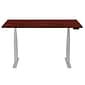 Fellowes Cambio 25"-50" Height Adjustable Standing Desk, Mahogany (9789101)