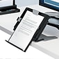 Fellowes Professional Series In-Line Magnetic Metal Document Stand with Clip & Guide Bar, Black (8039401)