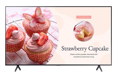 Samsung  BET-H Pro TV Series 70 Wall Mountable LED Smart TV for Digital Signage (BE70T-H)