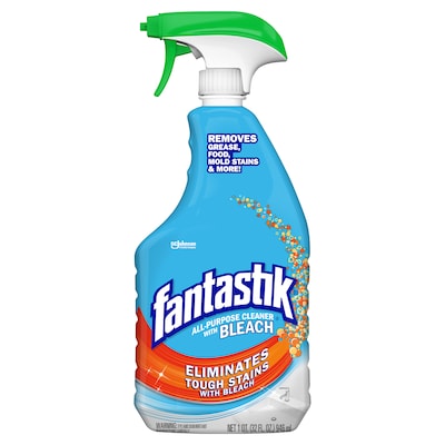 Fantastik All-Purpose Cleaner with Bleach, Fresh, 32 Oz. (696716)