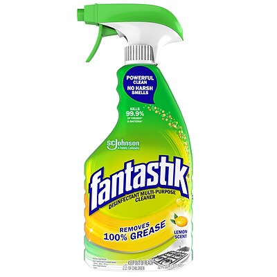 Fantastik Disinfectant All-Purpose Cleaner, Lemon, 32 Oz. (696717)