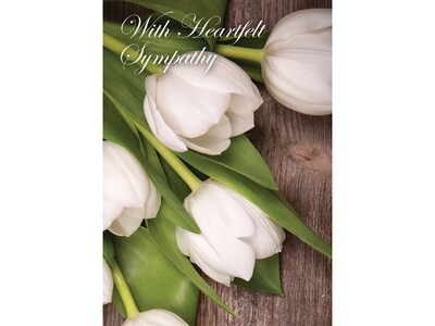 Great Papers! Sympathy Cards with Envelopes, 6.75 x 4.88, Multicolor, 3/Pack (2020136PK3)