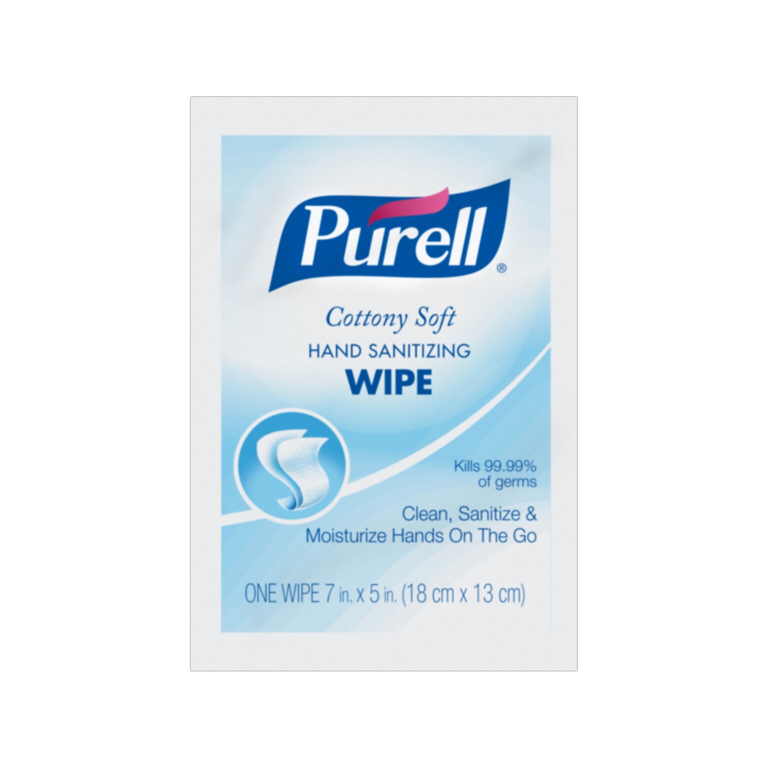 PURELL Cottony Soft Antibacterial Hand Sanitizing Wipes, 1000/Carton