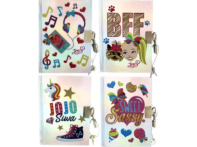 Inkology JoJo Cardboard Journal, 4 x 6, Assorted Colors (884-2)