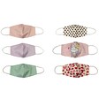 ORLY Reusable Cloth Face Masks for Kids, Elastic Strap, Pastel Colors, Assorted Designs, 24/Pack (HB-0027-S-MS)