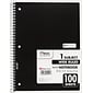 Mead Spiral 1-Subject Notebook, 8" x 10.5", Wide Ruled, 100 Sheets, Sold as an Each (MEA05514)